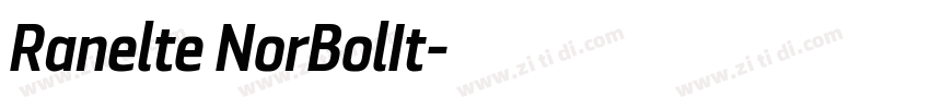 Ranelte NorBolIt字体转换 Ranelte NorBolIt字体转换